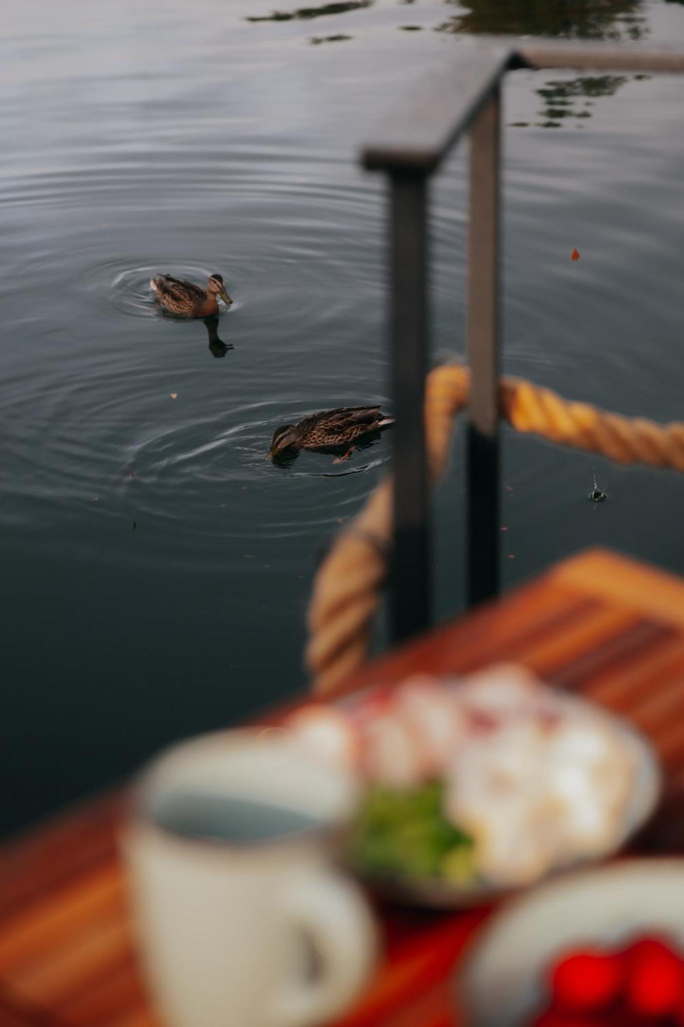 מלון ליפטובסקי טרנוביץ' Aquachill Houseboat & Wellness מראה חיצוני תמונה